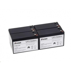 Batérie - FUKAWA FWU-24 sada batérií pre RBC24 (12V/9Ah, 4ks)