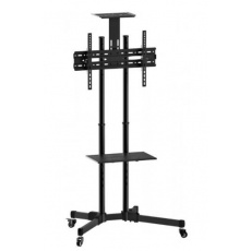 Reflecta TV STAND 70VCE Shelf  (37-70"/50kg, +10-10°, výš.164-180cm, V600x400)