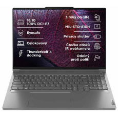 LENOVO NTB ThinkBook 16p G5 - i9-14900HX,16" 3.2K 165Hz,32GB,1TBSSD,RTX4060 8GB,FHD+IRcam,W11P