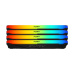 KINGSTON DIMM DDR4 64GB (Kit of 4) 3600MT/s CL18 FURY Beast RGB, XMP