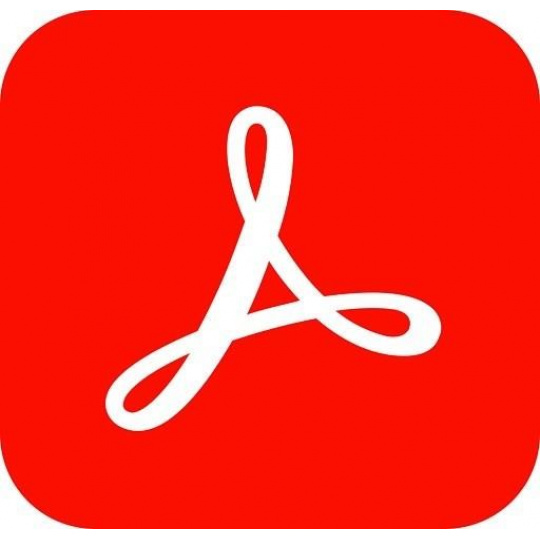 Acrobat Standard DC pre teams, Multi Platform ML (+CZ) GOV RNW 1 používateľ, 12 mesiacov, úroveň 4, 100+ licencií