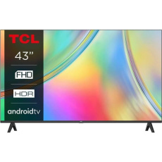 TCL S5400A 43" TV, Full HD, LED, Android TV, HDR, Bluetooth, WiFi, Dolby Audio, Chromecast