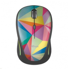 TRUST Yvi Wireless Mouse USB, geometria