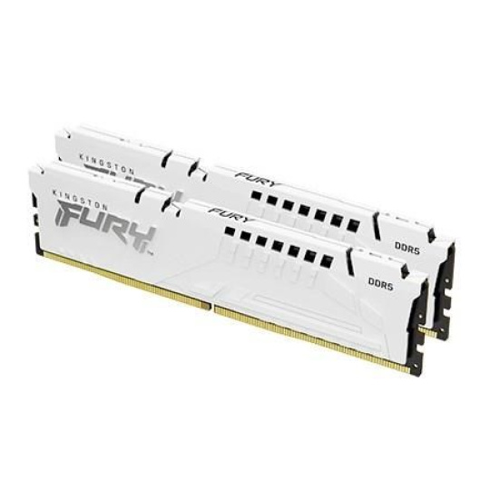 KINGSTON DIMM DDR5 32GB (Kit of 2) 6000MT/s CL36 FURY Beast Bílá EXPO