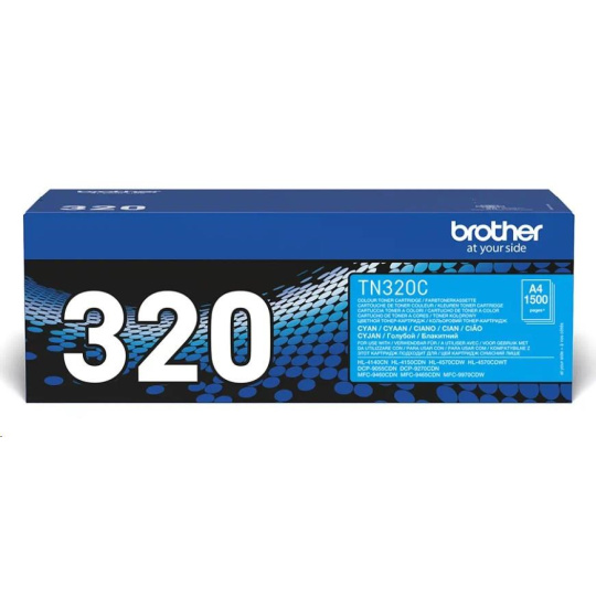 Toner BROTHER TN-320C cyan pre HL-4150CDN/HL4570CDW