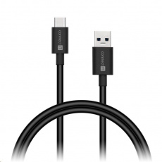 CONNECT IT Wirez USB-C (typ C) -> USB-A, USB 3.1 Gen 1, čierna, 2 m