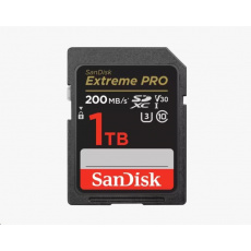 Karta SanDisk SDXC 1TB Extreme PRO (200 MB/s triedy 10, UHS-I U3 V30)