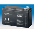 Batéria - CTM CT 12-7L (12V/7Ah - Faston 250), životnosť 5 rokov