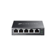 TP-Link OMADA switch ES205GP (5xGbE,4xPoE+,65W, fanless)