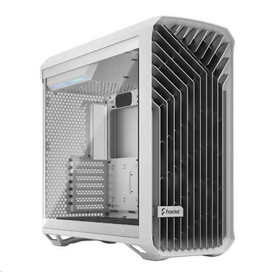 FRACTAL DESIGN skříň Torrent White TG Clear Tint, USB 3.1 Type-C, 2x USB 3.0, bez zdroje, E-ATX