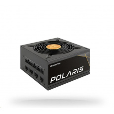 Napájací zdroj CHIEFTEC Polaris Series, PPS-550FC, 550W, ATX-12V V.2.4, PS2, 12cm ventilátor, Active PFC, modulárny, 80+ Gold