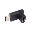 PremiumCord Adaptér USB-C na USB-C, zahnutý 90°