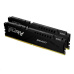 KINGSTON DIMM DDR5 64GB (Kit of 2) 6000MT/s CL40 FURY Beast Černá XMP