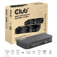 Sieťový prepínač Club3D - Prepínač, HDMI KVM prepínač - Dual HDMI 4K 60Hz