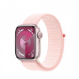 APPLE Watch Series 9 GPS 41mm Pink Aluminium Case with Light Pink Sport Loop