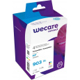 WECARE ARMOR kazeta pre HP Officejet Pro 6960, 6961, 6962, 6963, 6964 (3HZ51AE), čierna/čierna+1C+1M+1Y/HC, 1x30/3x12ml