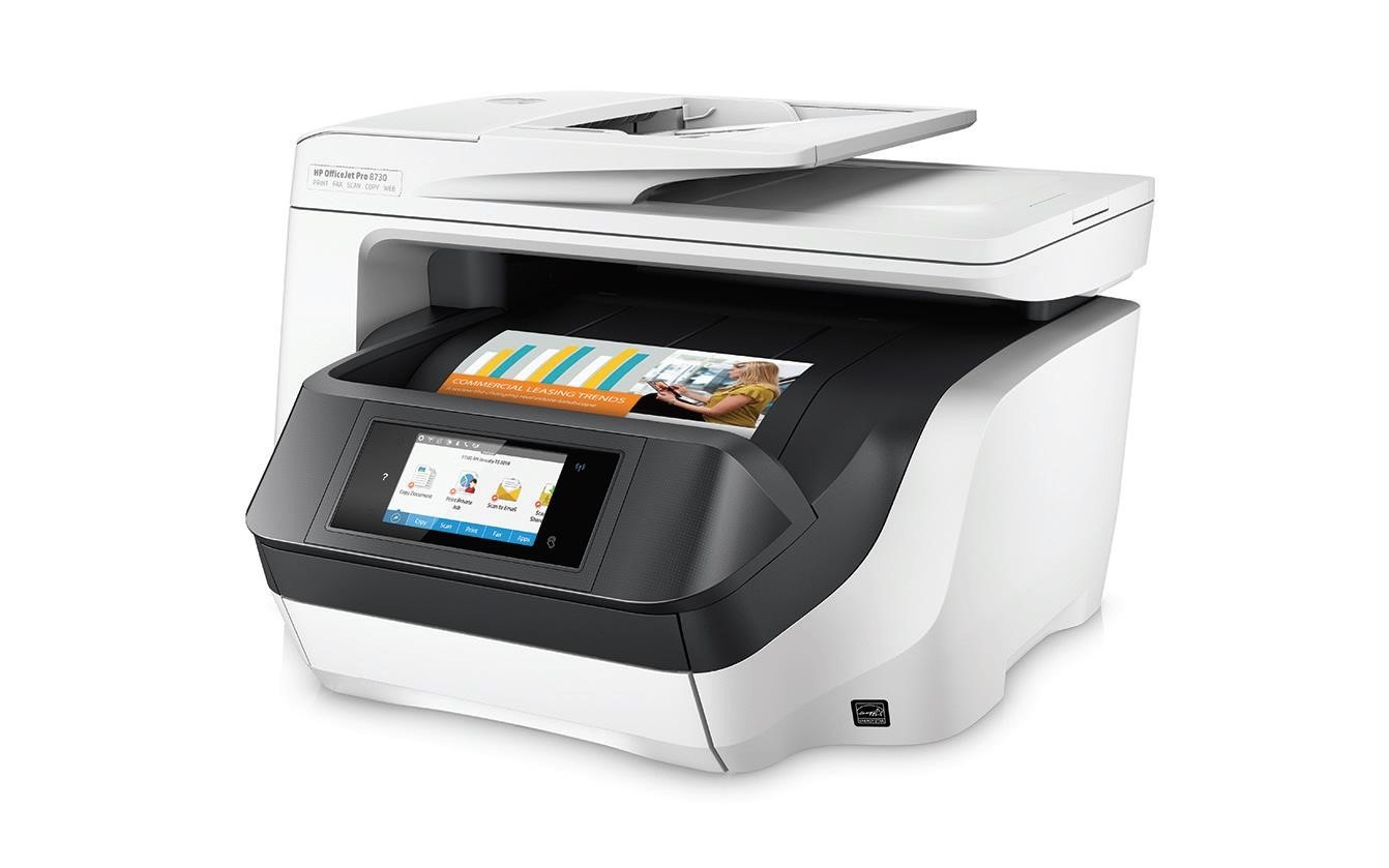 Hp officejet pro 8730 замена картриджа