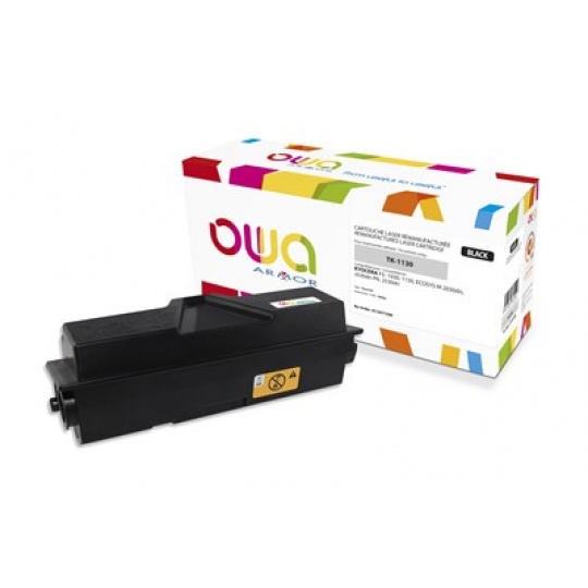 OWA Armor toner pre KYOCERA FS-1030MFP, 1130MFP, ECOSYS M 2030dn PN, 2530dn,3000 strán,TK1130,čierna/čierna (TK-1130)