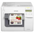 Epson ColorWorks C3500, rezačka, disp., USB, Ethernet, NiceLabel, biela