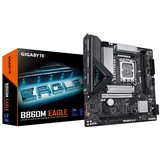 GIGABYTE MB Sc LGA1851 B860M EAGLE, Intel B860, 2xDDR5, 1xDP, 1xHDMI, mATX