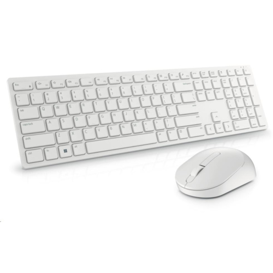 DELL Pro Wireless Keyboard and Mouse - KM5221W - Hungarian (QWERTZ) - White