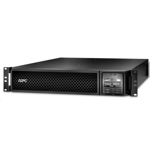 APC Smart-UPS SRT 1000VA RM 230V, On-Line, 2U, montáž do stojana (1000W)