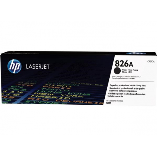 HP 826A Black LJ Toner Cart, CF310A (29,000 pages)