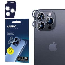 3mk Hardy Lens Protection Pro pro iPhone 16 Pro /16 Pro Max Titanium Silver