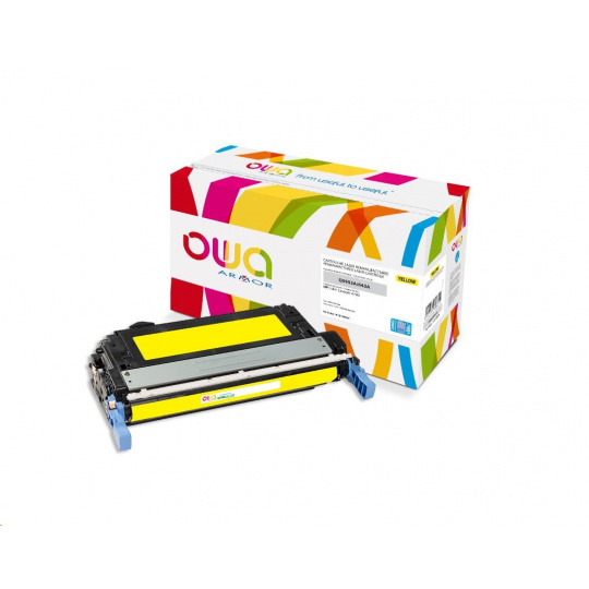 OWA Armor toner pre HP Color Laserjet 4700, 15000 strán, Q5952A JUMBO, žltá/žltá