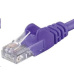 PREMIUMCORD Patch kábel UTP RJ45-RJ45 CAT5e 5m fialový