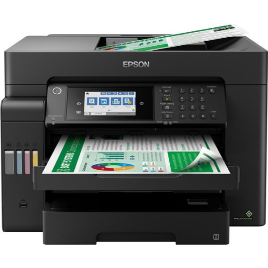 Atramentová tlačiareň EPSON EcoTank L15150, A3+, 32 str./min, 2400x4800 dpi, USB, Wi-Fi, 3 roky záruka po registrácii.